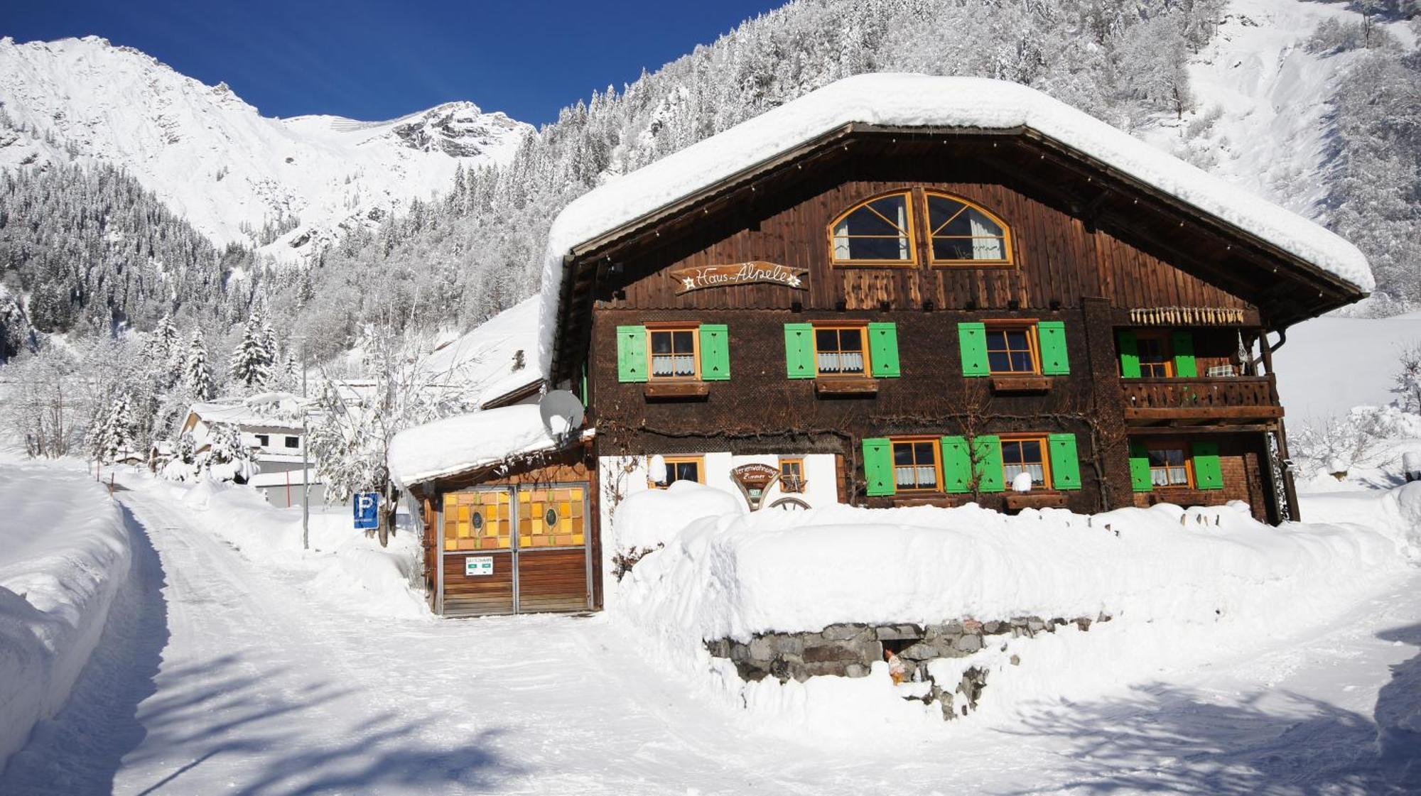 Haus Aelpele Apartment Klosterle am Arlberg Exterior foto
